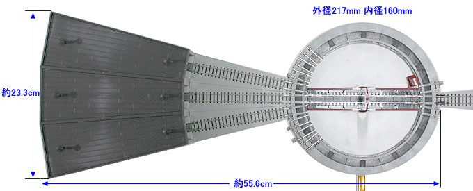 扇形機関庫(KATO)