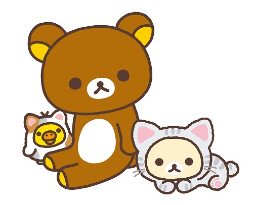 リラックマ×ネコとはズル可愛い！ ネコリラックマたちが秋のローソンに