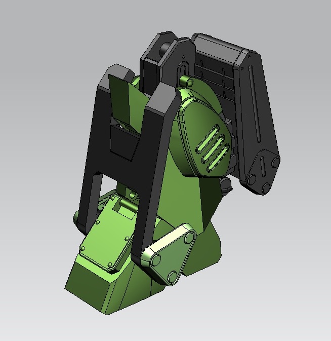 1/20バーグラリードッグ【赫奕たる異端Ver.】パーツセットの概要と造形