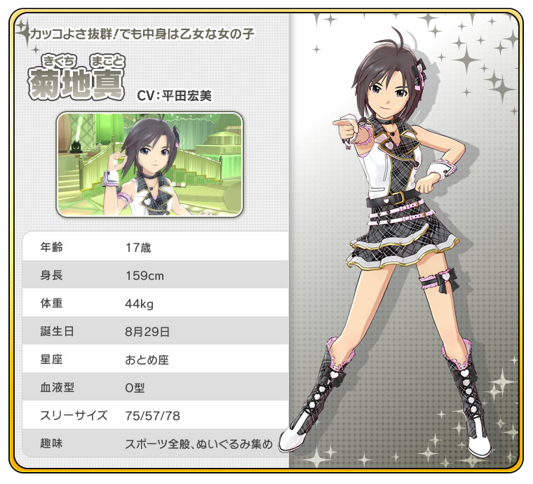 菊地 真（きくち まこと） - アイドルマスター ワンフォーオール