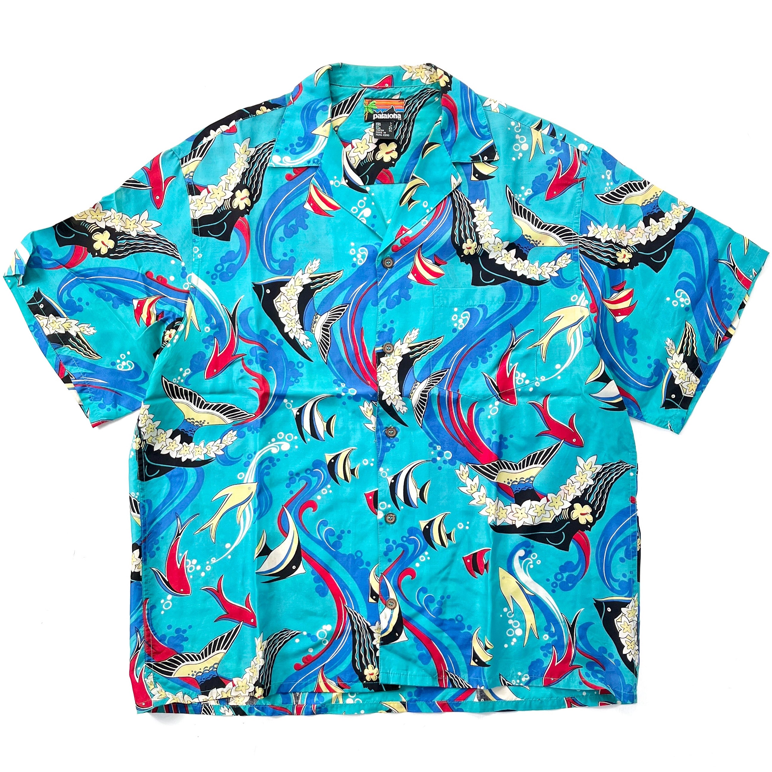 1985 Patagonia First Edition Original Pataloha Shirt, Tropical Fish: J