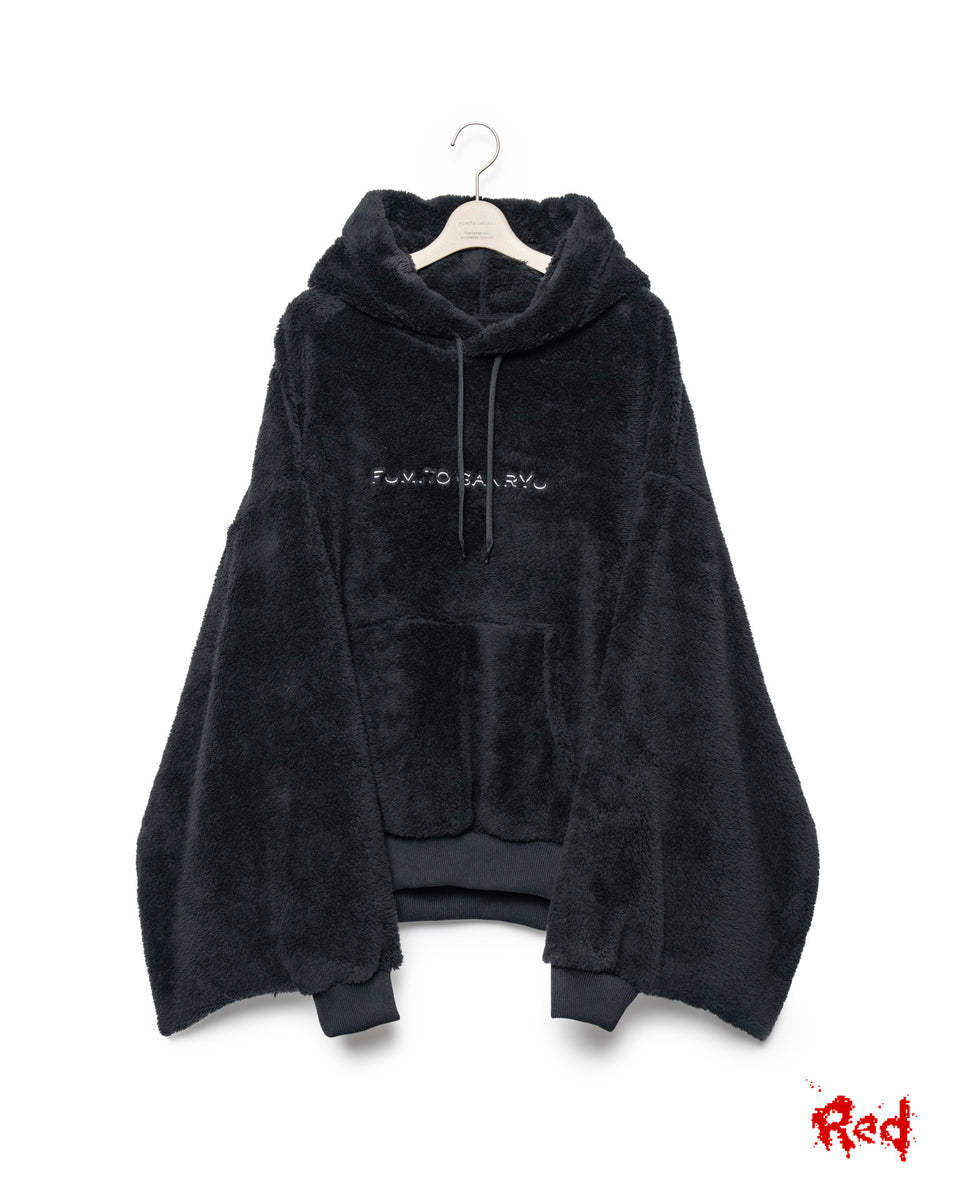 Kimono Boa Fleece Hoodie - Black – FUMITO GANRYU OFFICIAL STORE