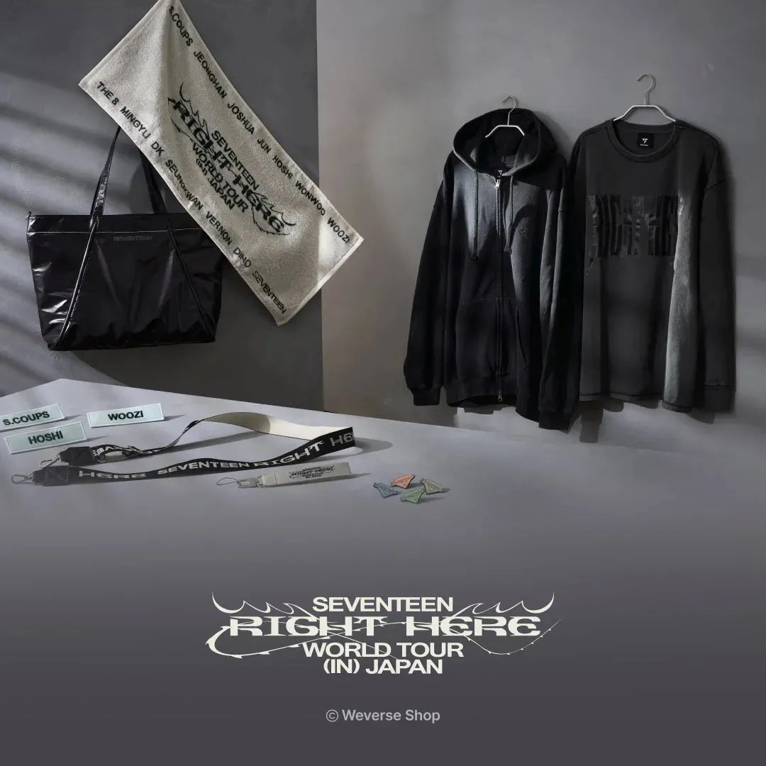 Buy SEVENTEEN [RIGHT HERE] World Tour In Japan Official MD Merch
