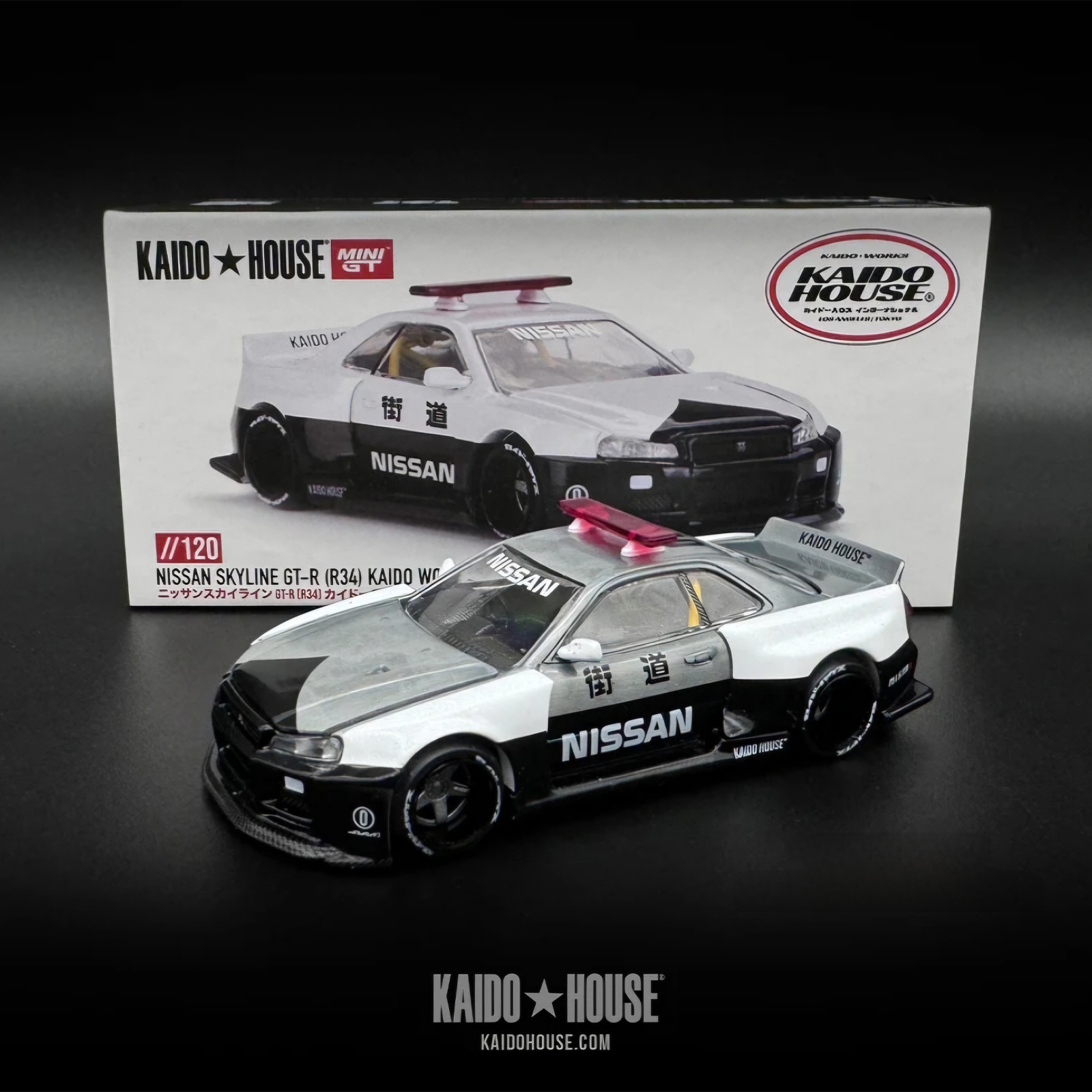 Kaido House Nissan Skyline GT-R R34 Kaido Works (V2 Aero) Police