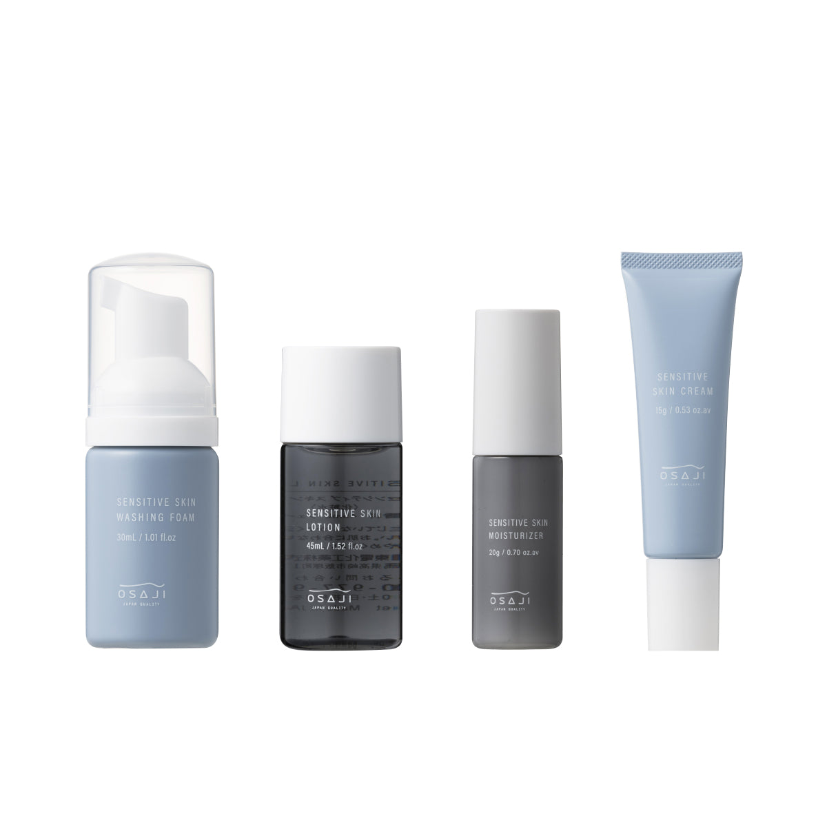 オサジ センシティブ スキン トライアルセット – OSAJI