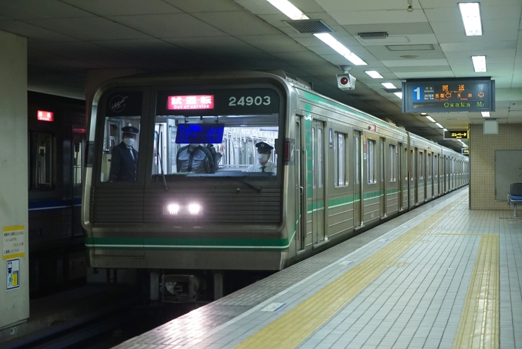 近鉄けいはんな線には「試運転」の専用表示・音源が用意されている