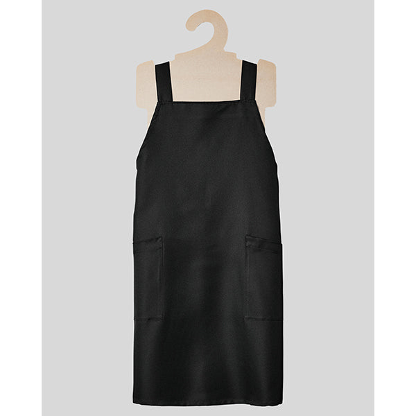 エムズ うしろクロスエプロン黒 フリーサイズ| A-プライス | A