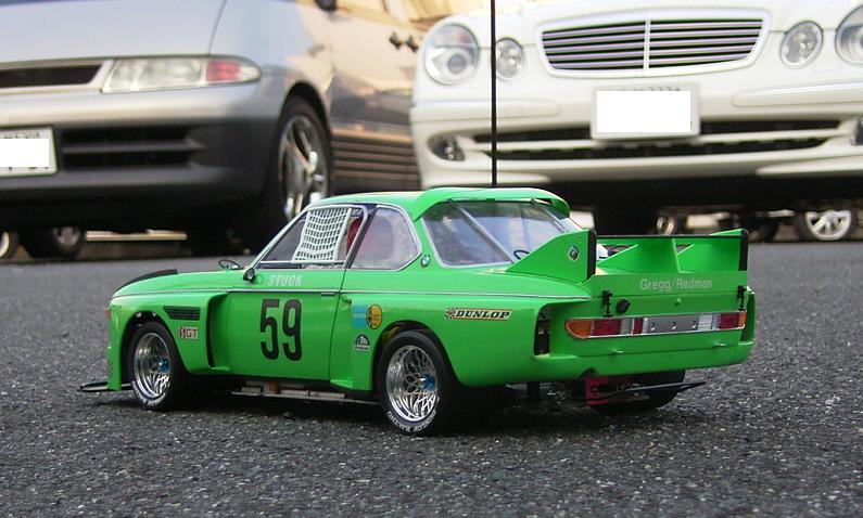 BMW3.5CSL走行: クルマのモケイ