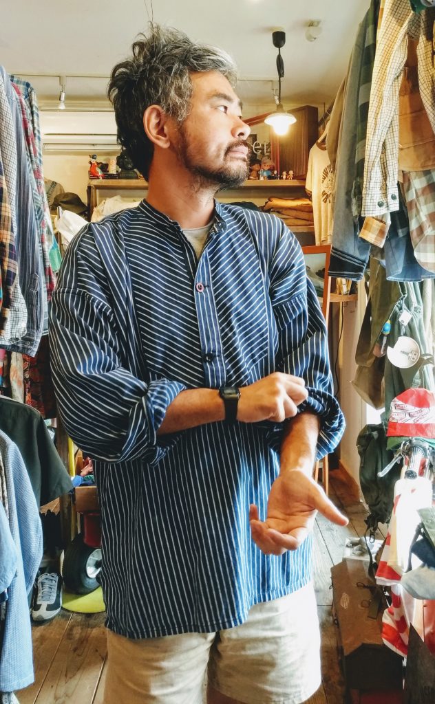 Vintage German L/S Striped Fisherman shirt – ataco garage blog