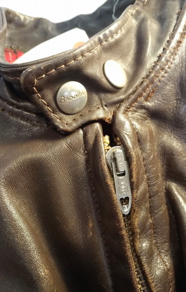 1960s Vintage Brooks Single Riders Leather Jacket – ataco garage blog