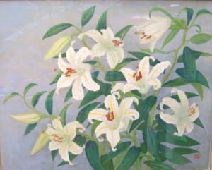 白百合 | 絵画教室 | アトリエ・フロイデンアトリエ・フロイデン