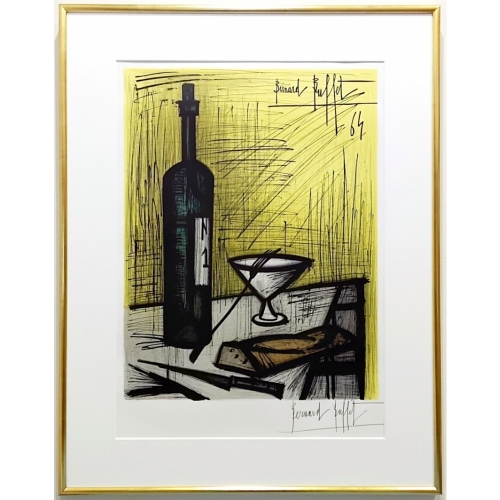 ベルナール・ビュッフェ「パンとぶどう酒」 | アトリエウチノ｜atelier