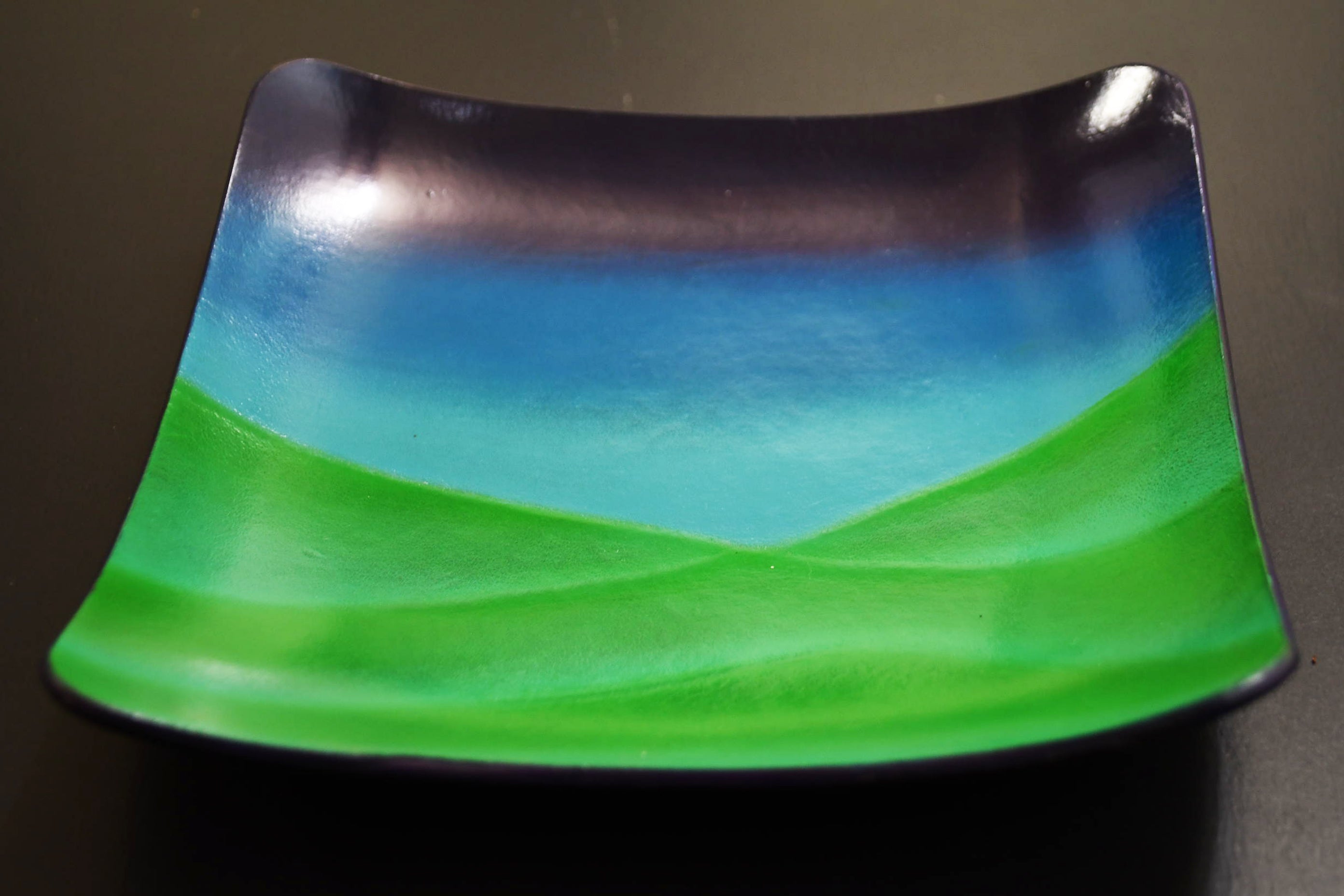 1点物】レザートレイ 漆 「夏」 ×HOSIKAGE WORKS – atelier CODEL