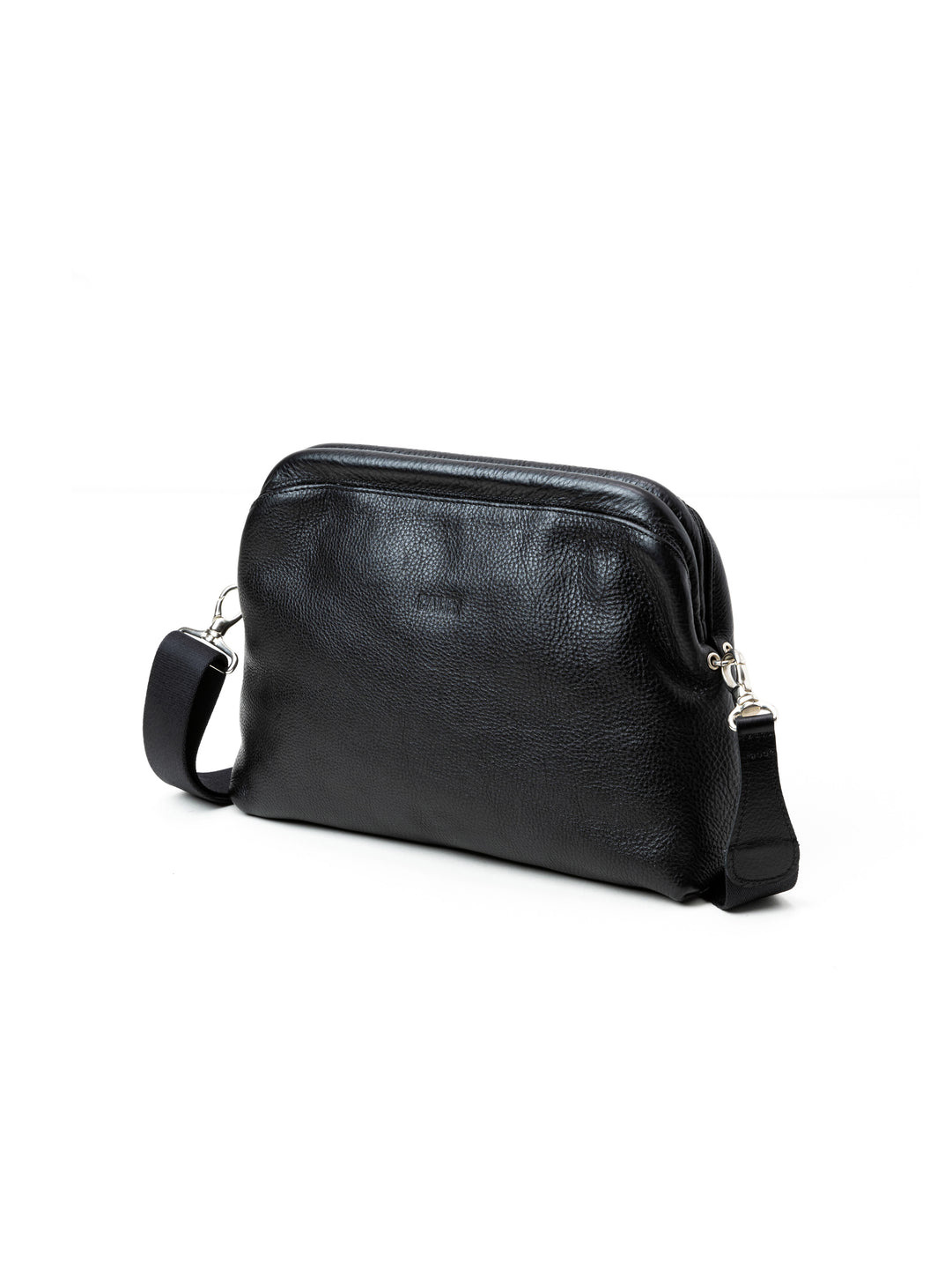 CALEE 「STUDS LEATHER SHOULDER BAG ＜INTERNAL FLEX FRAME TYPE