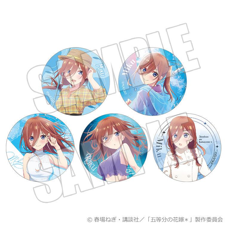 三玖のトレーディング缶バッジ＜FIVE Memories 2025＞