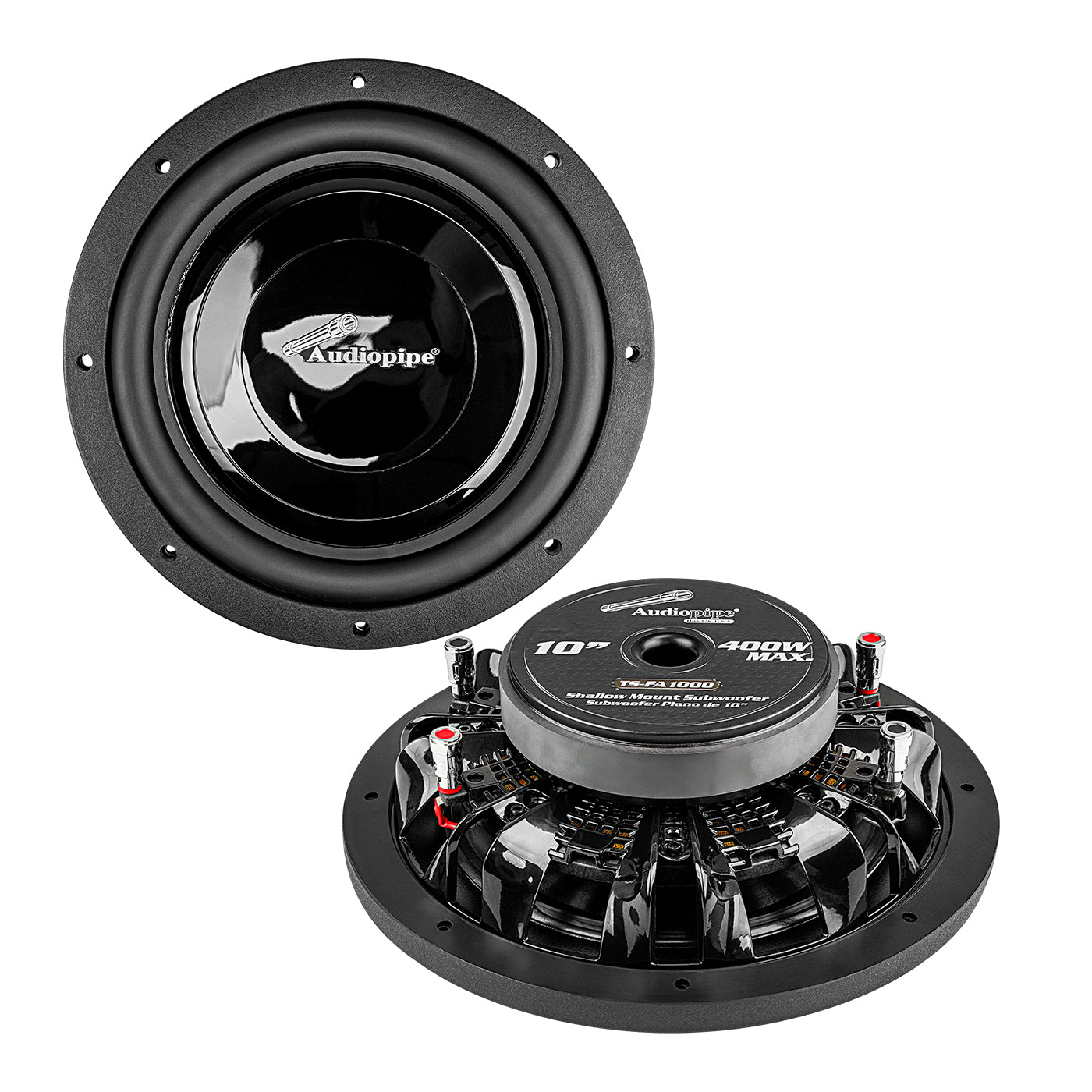 10” Shallow Mount Subwoofer (TS-FA1000) – Audiopipe