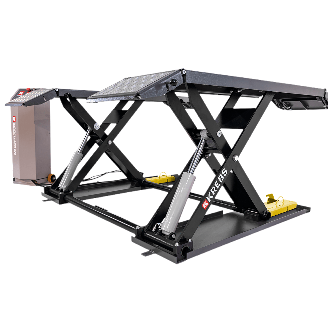 KREBS TELL6000 Mid-Rise Scissor Lift 6000lb- Black 1185005