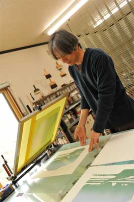 福本吉秀 | Fukumoto Yoshihide | 安曇野SKY版画工房