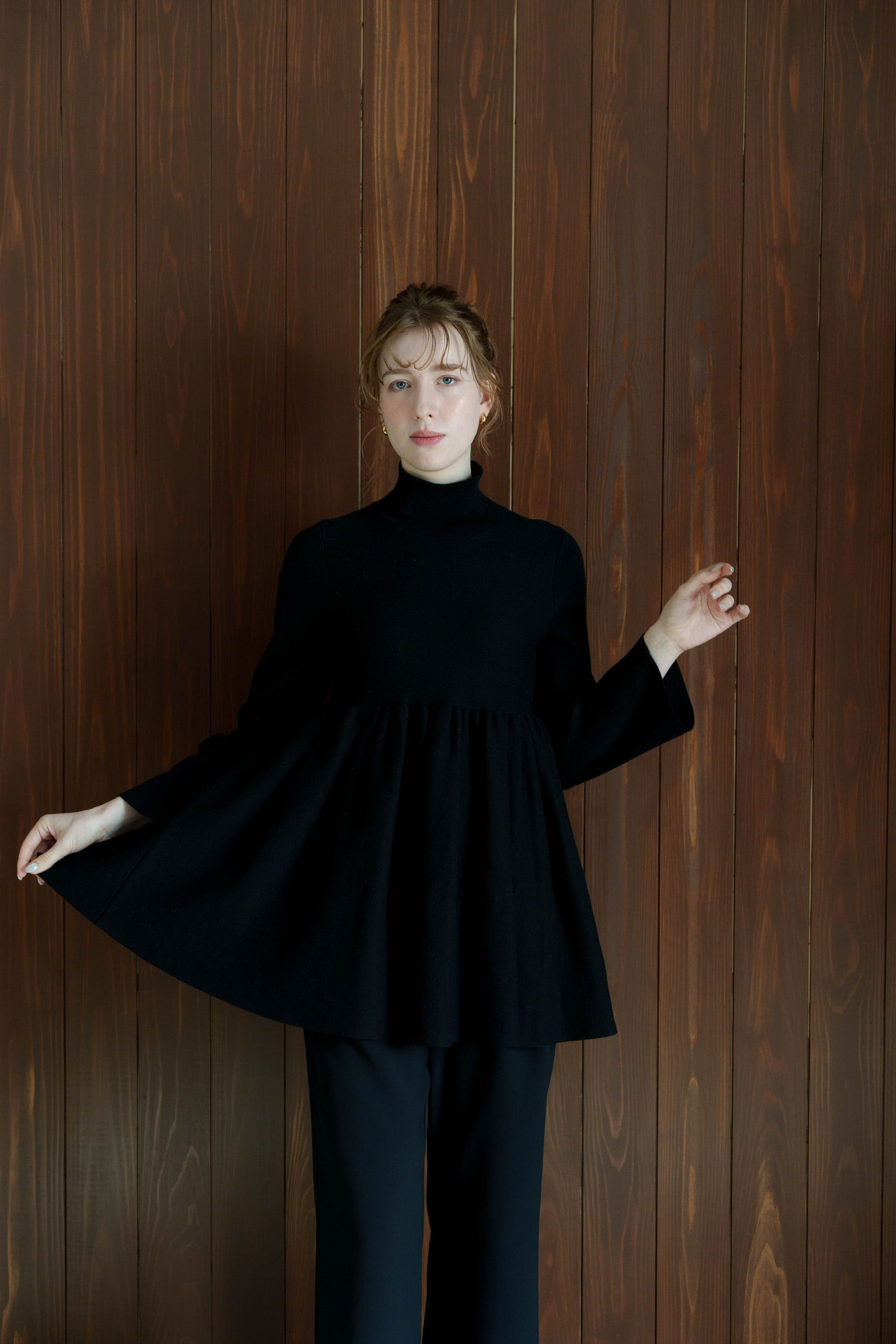 peplum knit tops – Acka online store