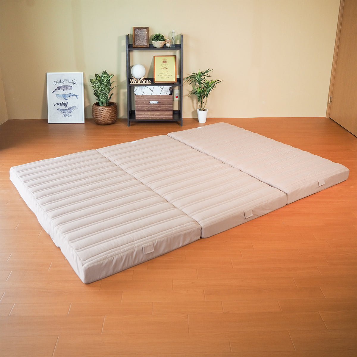 AK-T8QFML-D] 家族で眠れるつなげて使えるマットレス ダブル