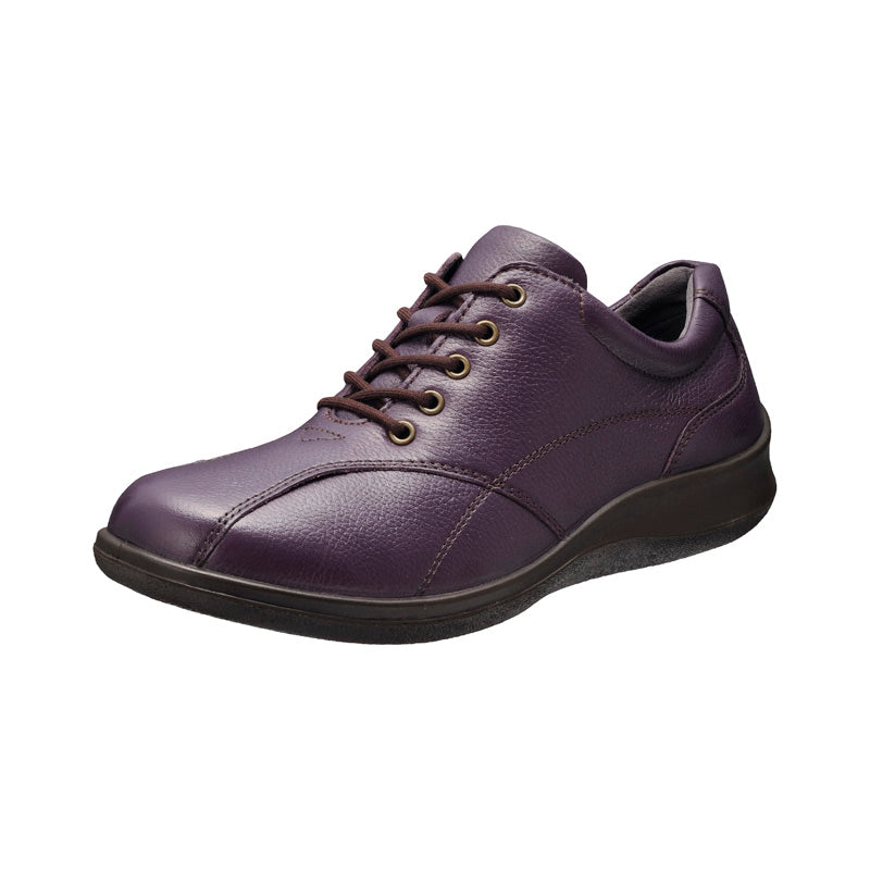 アキレス・ソルボ C 533 ダークパープル｜牛革3Eファスナー付き