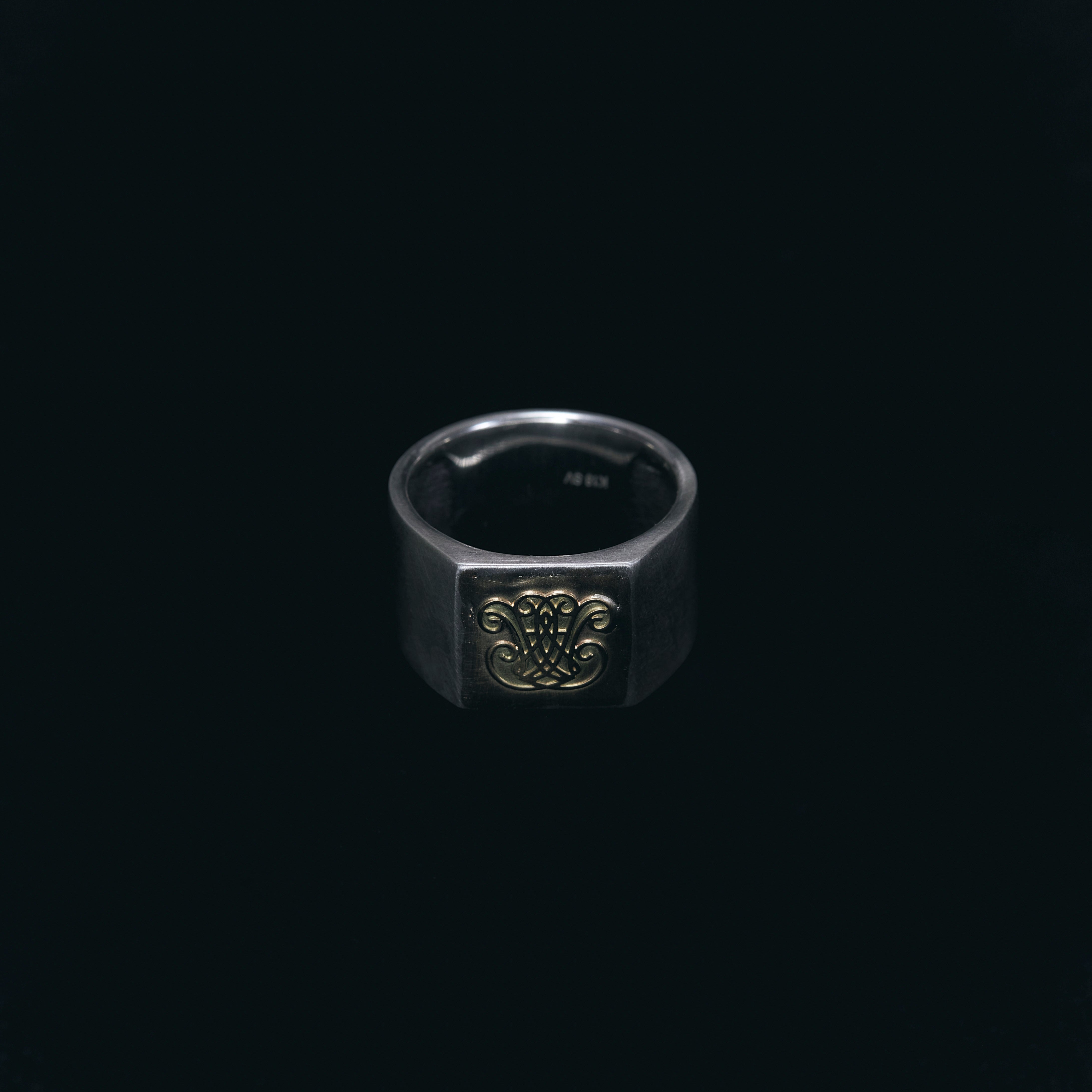 1666 Interlace Monogram Order Ring – Adlin Hue