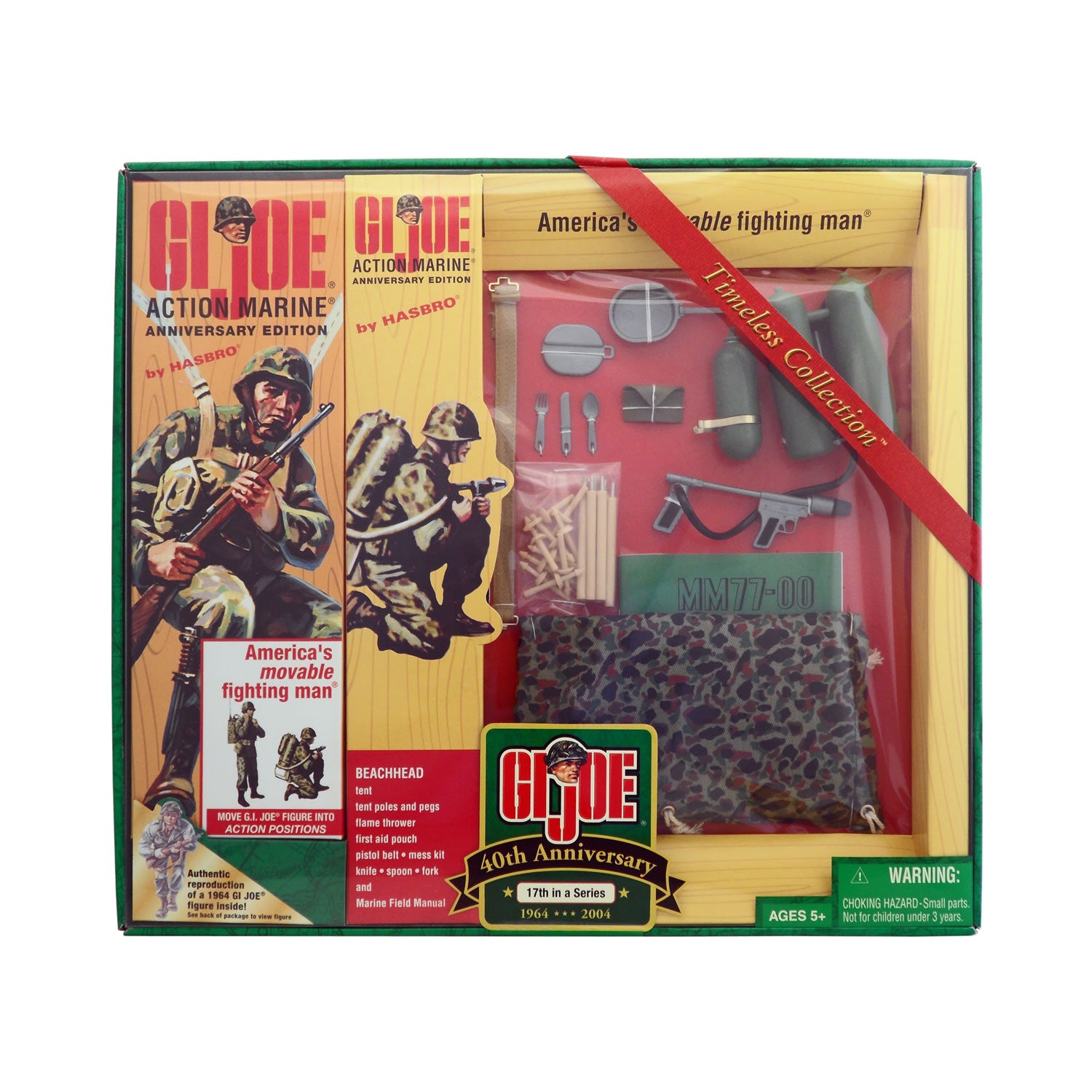 G.I. Joe 40th Anniversary Action Marine with Beachhead Assault 12