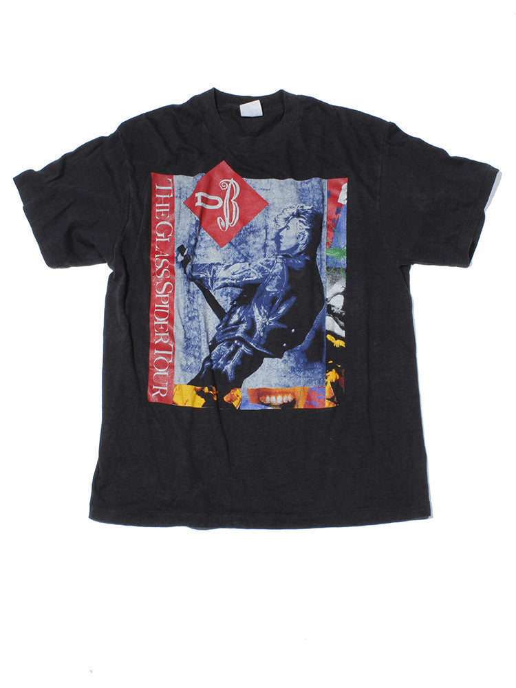 David Bowie Glass Spider Tour Vintage T-Shirt 1987 – Afterlife
