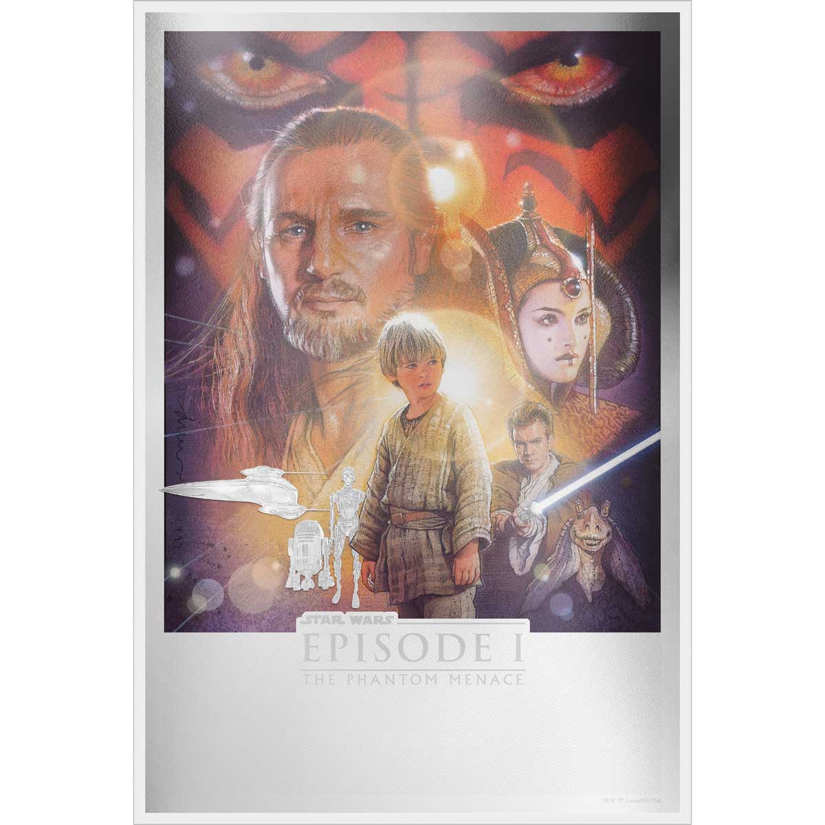 STAR WARS MOVIE POSTER FOILS (2018-2020) by the New Zealand Mint