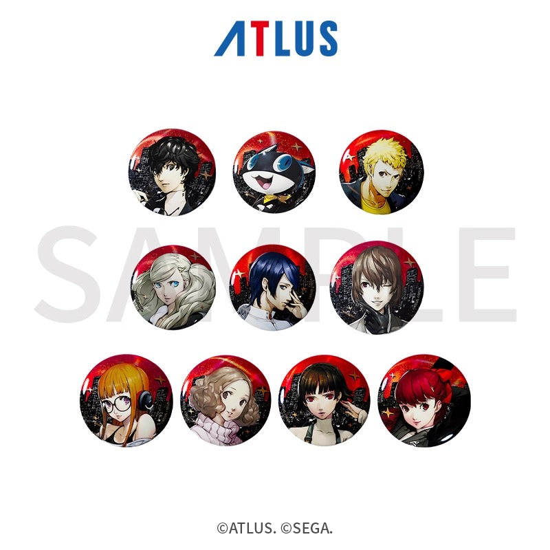 SEGA Store 中国限定 P5R ペルソナ5 ザ・ロイヤル 缶バッジB 【1BOX