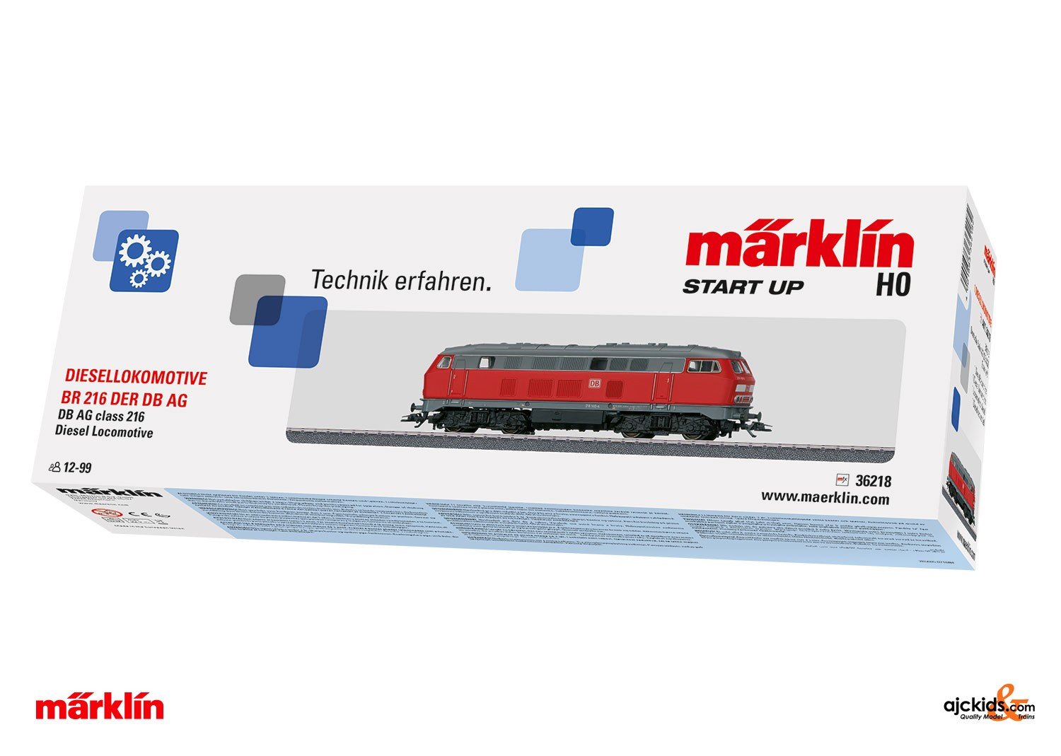 Marklin 36218 Class 216 Diesel Locomotive – Ajckids