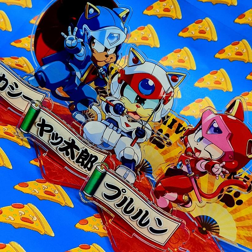 キャッ党忍伝てやんでえ 30周年記念アクリルフィギュア『プルルン