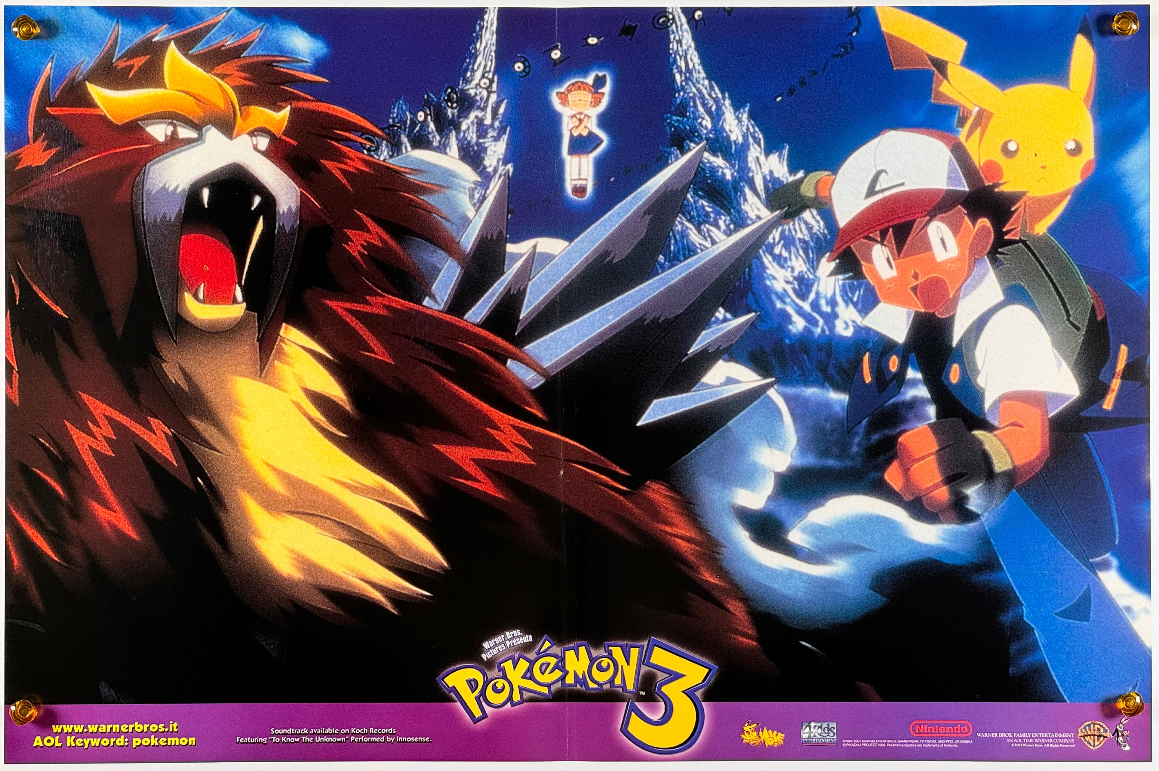 劇場版ポケットモンスター 結晶塔の帝王 ENTEI』 国内アニメ イタリア