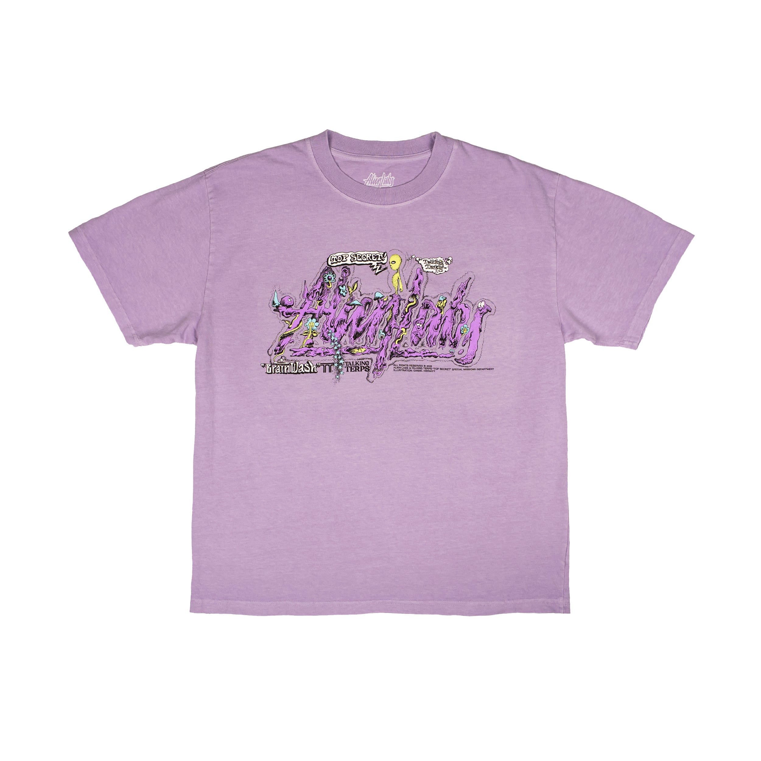 AlienLabs x TalkingTerps Brainwash T-Shirt (Lavender)