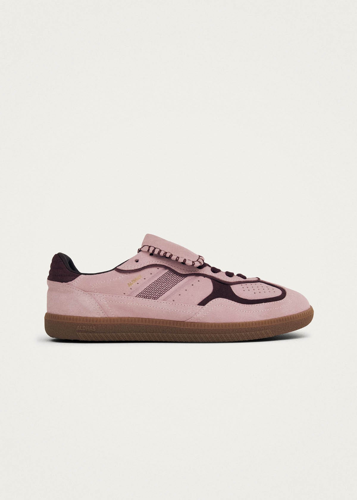 Tb.490 Club Suede Pink Leather Sneakers | ALOHAS
