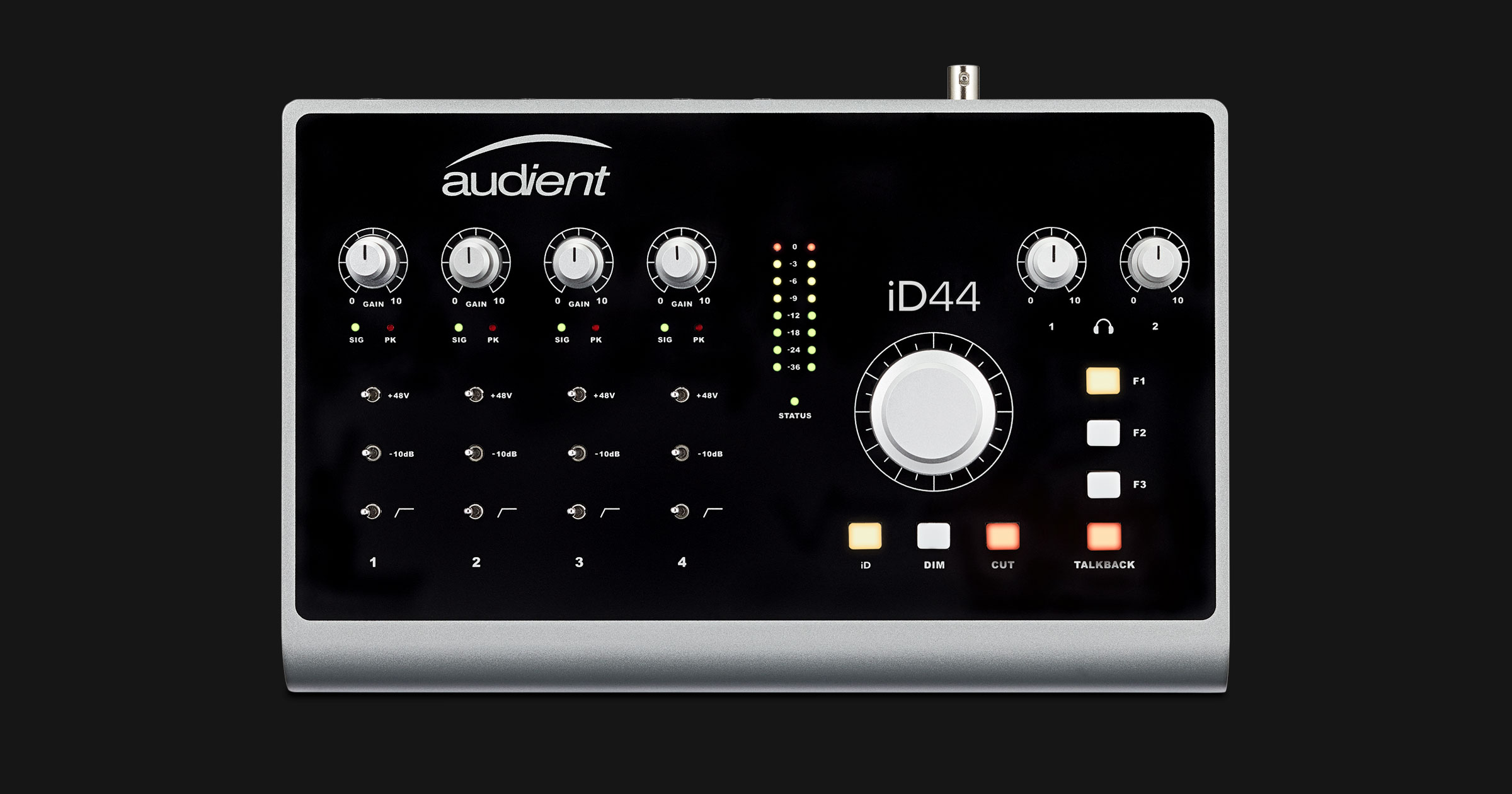 AUDIENT | iD44 | USB オーディオ・インターフェイス | 製品情報