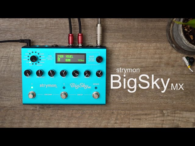 Strymonの定番リバーブが、超進化を遂げて新登場【BigSky MX】by