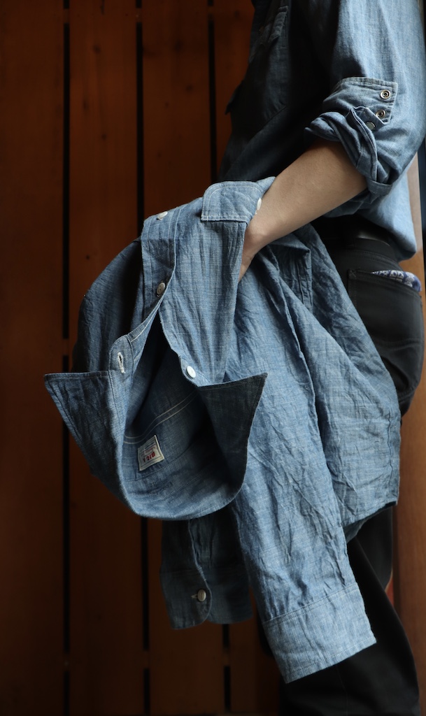 BIG A” CHAMBRAY par Pierre Fournier | ANATOMICA SAPPORO アナトミカ札幌