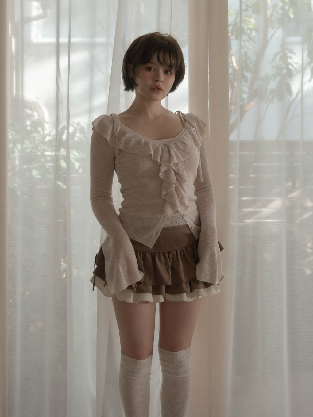 ANDMARY】Fiona ruffle tops