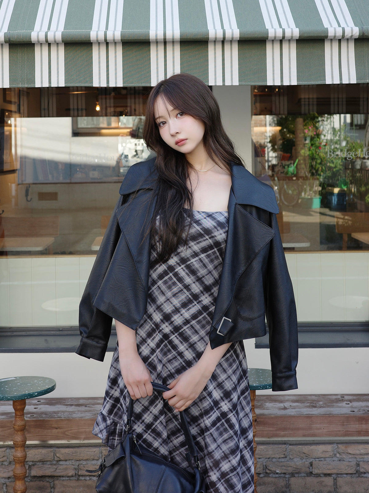 レザータッチビッグカラージャケット – ANDOR ONLINE