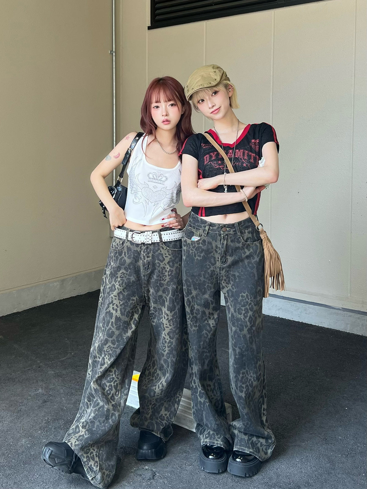 レオパードワイドデニムパンツ – ANDOR ONLINE