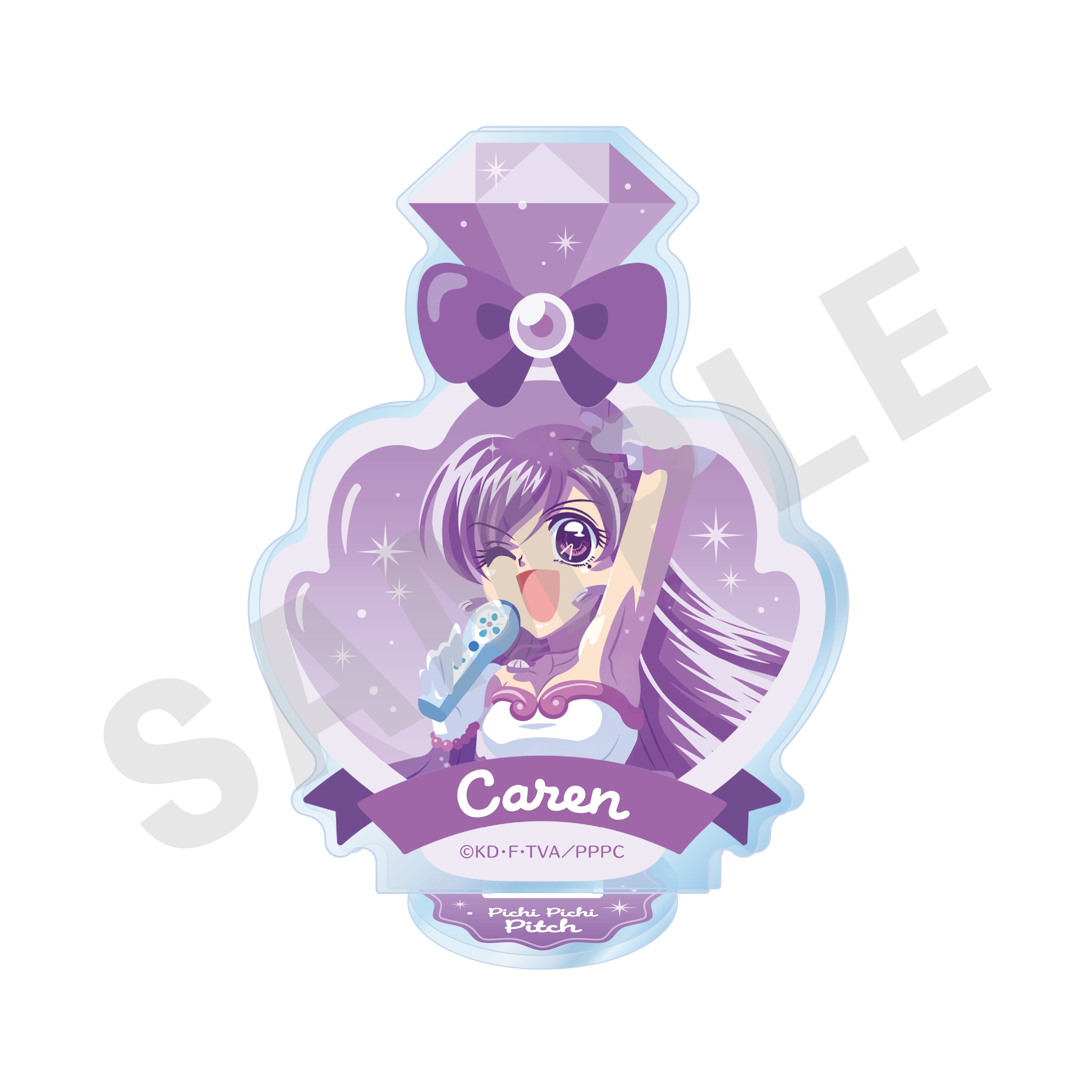 ぴちぴちピッチ」ペイントラクトシリーズ アクリルスタンド（かれん