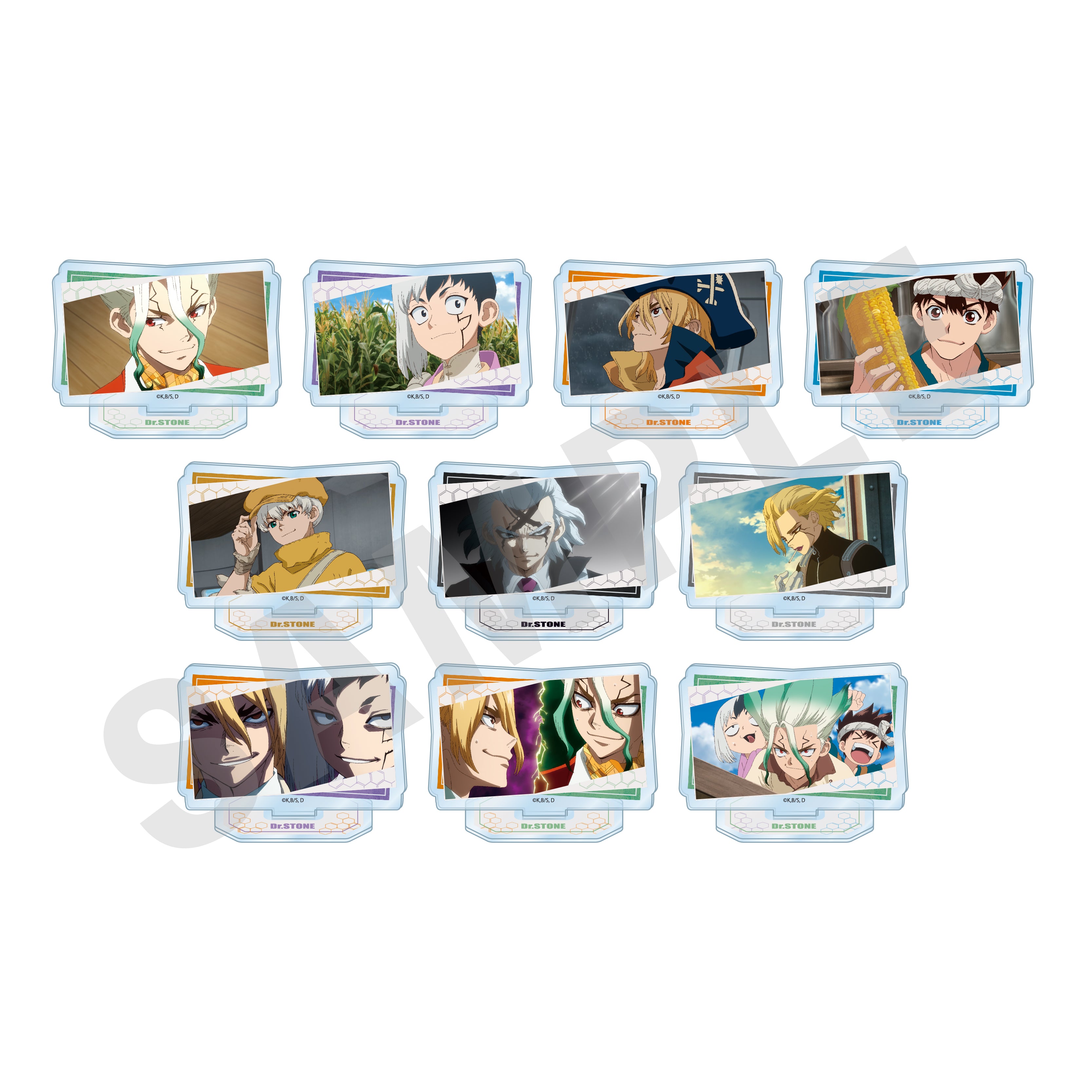 単品】「Dr．STONE」トレーディング場面写アクリルスタンド（全