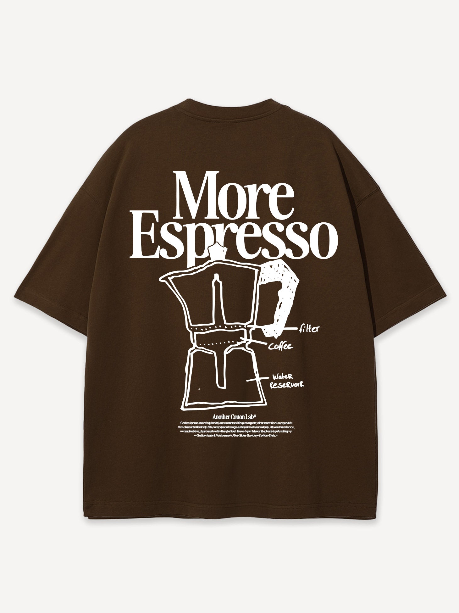 Espresso Moka Oversized T-Shirt – AnotherCottonLab