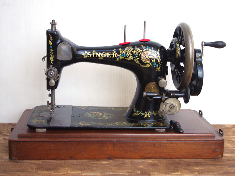 SINGER V.S.3 シンガー製 手回しミシン 足踏みミシン・手回しミシンの