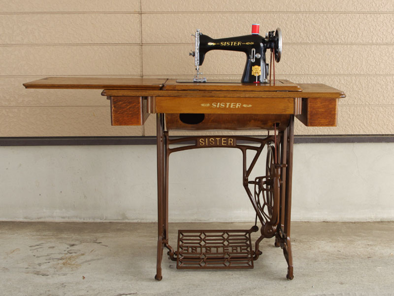 Brother “SISTER” ブラザー製足踏みミシン 足踏みミシン・手回しミシン