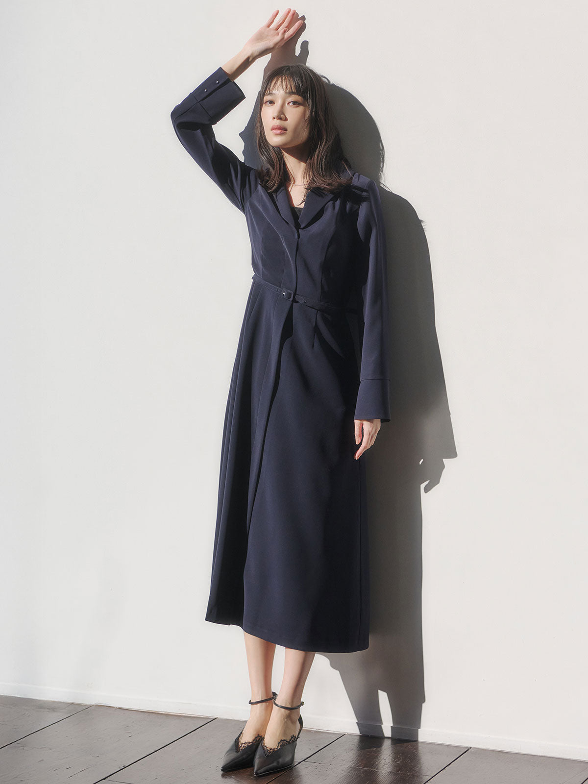 ダブルサテングレースワンピース