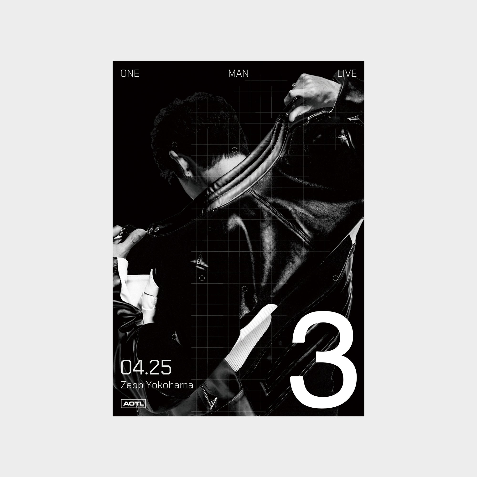 3House - One-Man Live B2 Size Poster – AOTL