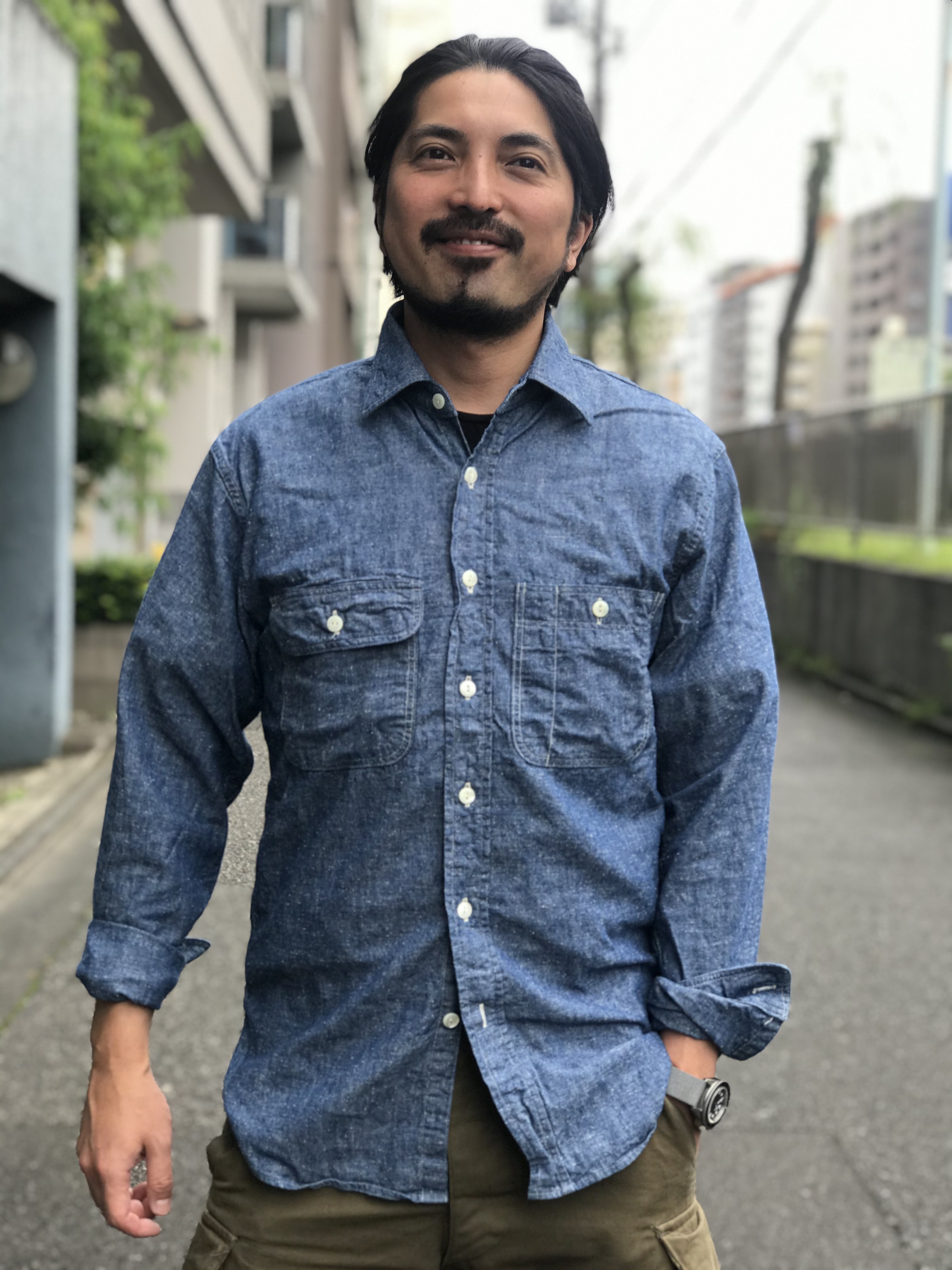 KENNETH FIELD CHAMBRAY WORK SHIRTS RESTOCK | ARCH TOKYO