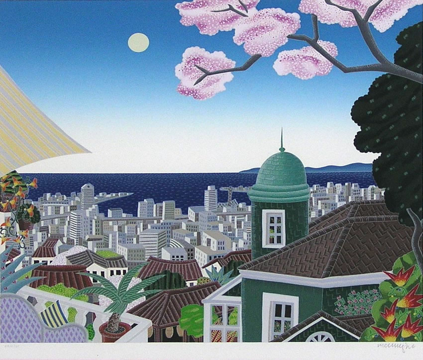 トーマス・マックナイト「神戸スイート」 終了 [k12045]絵画販売・絵画